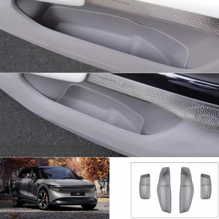 Door Storage Organizer Tray for Zeekr 7X