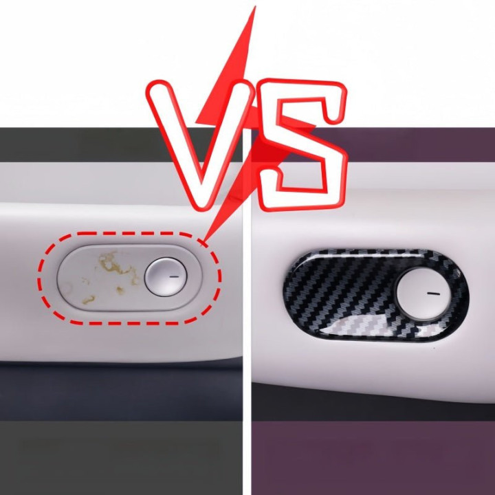 Carbon Fiber Door Switch Cover for Xpeng G6 / P7+ / L03