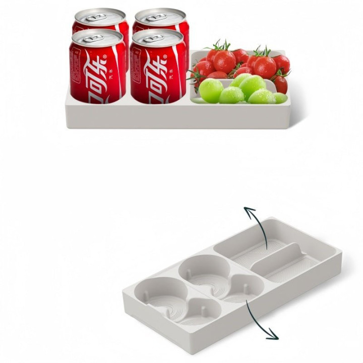 Eco Silicone Rear Fridge Liner Mat for 2024-2026 XPENG X9