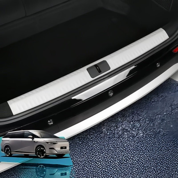Leather Door Sill Protector Strips for 2024-2026 XPENG X9