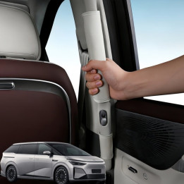Leather Middle Inner Door Handle Cover for 2024-2026 XPENG X9