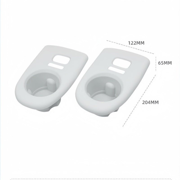 Eco Silicone 3rd Row Door Cup Holder Sleeve for 2026 XPENG X9