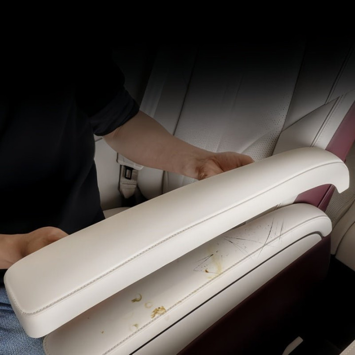Napa Leather 2nd Row Armrest Cover for 2026 XPENG X9