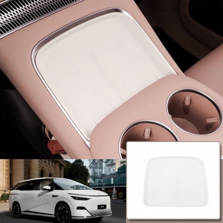 Wireless Charger Silicone Mat for 2024-2026 XPENG X9