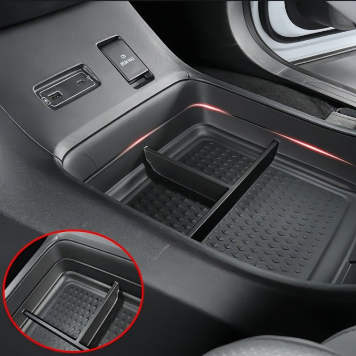 Under Dashboard Control Organizer Tray for 2023-2026 XPENG X9