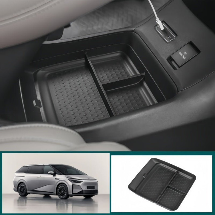 Under Dashboard Control Organizer Tray for 2023-2026 XPENG X9