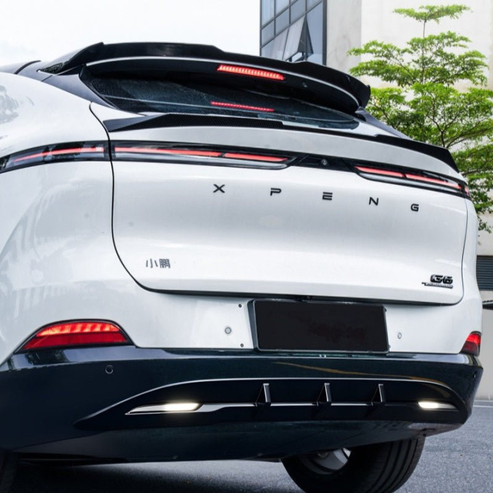 ABS Rear Bumper Diffuser Decorative Cover for 2023-2026 XPENG G6