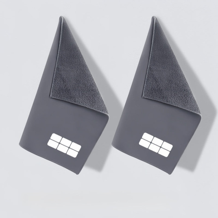 Dual Layer Plush Leather Wash Towel for Geely
