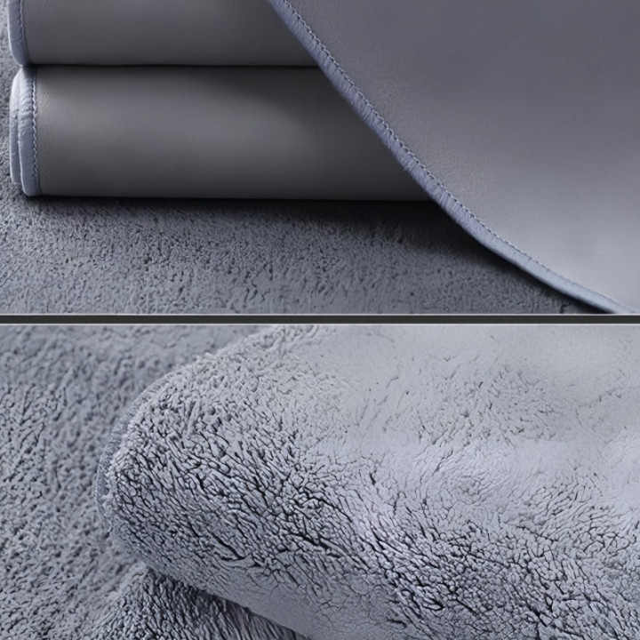 Dual Layer Plush Leather Wash Towel for Leapmotor