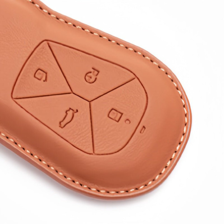 Premium Leather Key Fob Cover for Xpeng EV