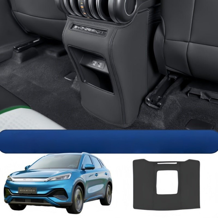Rear Air Vent Kick Protection Mat for BYD Atto 3 2023-2026