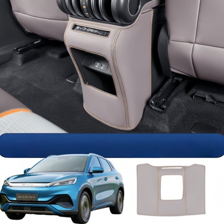 Rear Air Vent Kick Protection Mat for BYD Atto 3 2023-2026