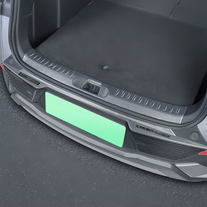 Carbon Fiber Rear Trunk Sill Protector for BYD Atto 3 2023-2026