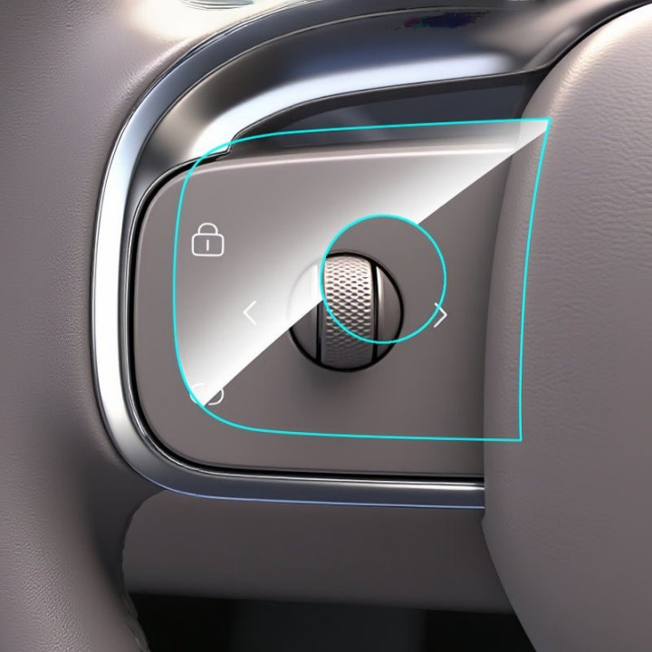 Steering Wheel Button TPU Protective Film for Leapmotor B05/B10/C10