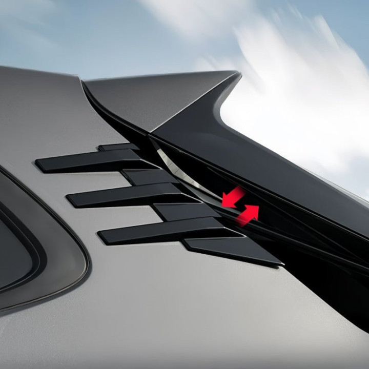 Rear Quarter Window Wing Trim for Geely EX5 EM-i