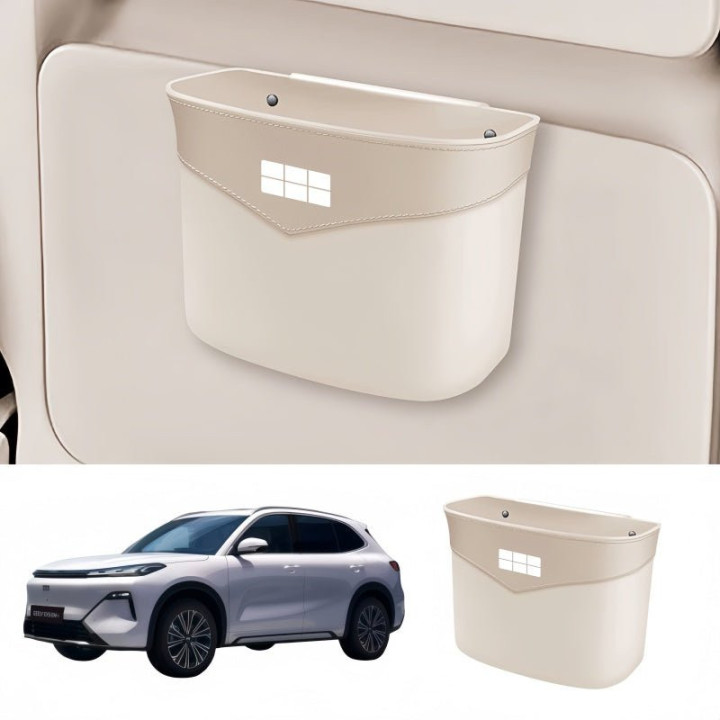 Hanging Car Waste Bin Organizer for Geely Models