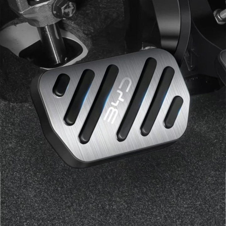 Brushed Aluminum Pedal for BYD Dolphin / Dolphin Surf / Atto 1