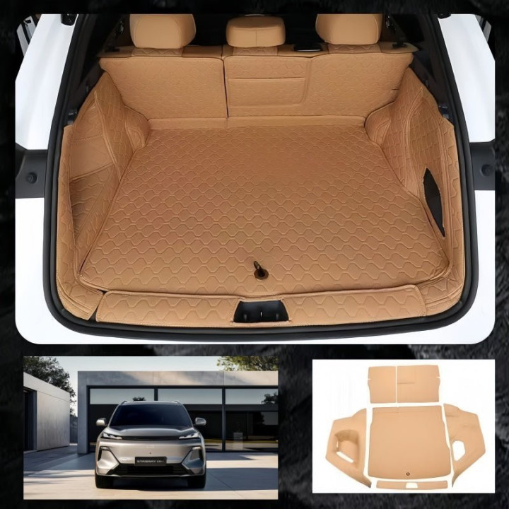Full Coverage Leather Trunk Mat for Geely EX5 EM-i