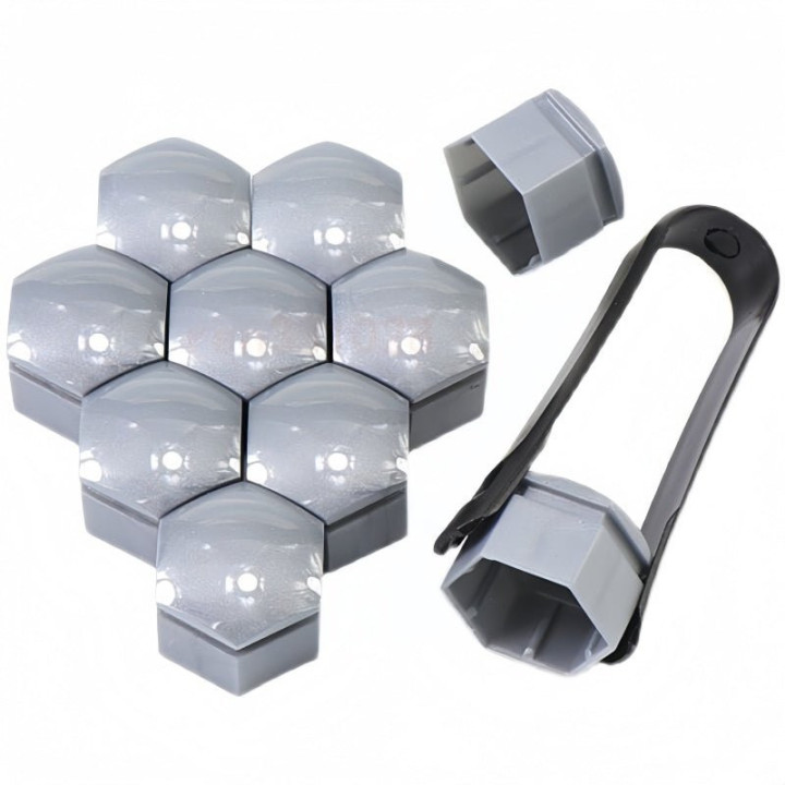 Anti-Theft Wheel Lug Nut Covers for Geely