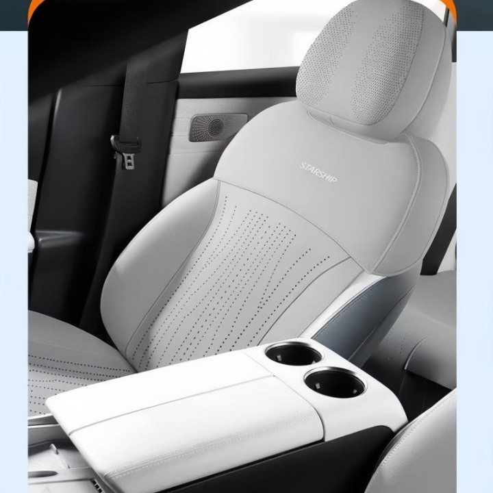 Half-Wrapped Premium Suede Car Seat Covers for Geely EX5 EM-i
