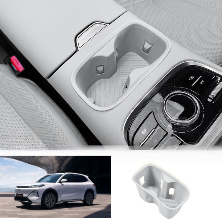 Custom Cup Holder Insert for Geely EX5 EM-i