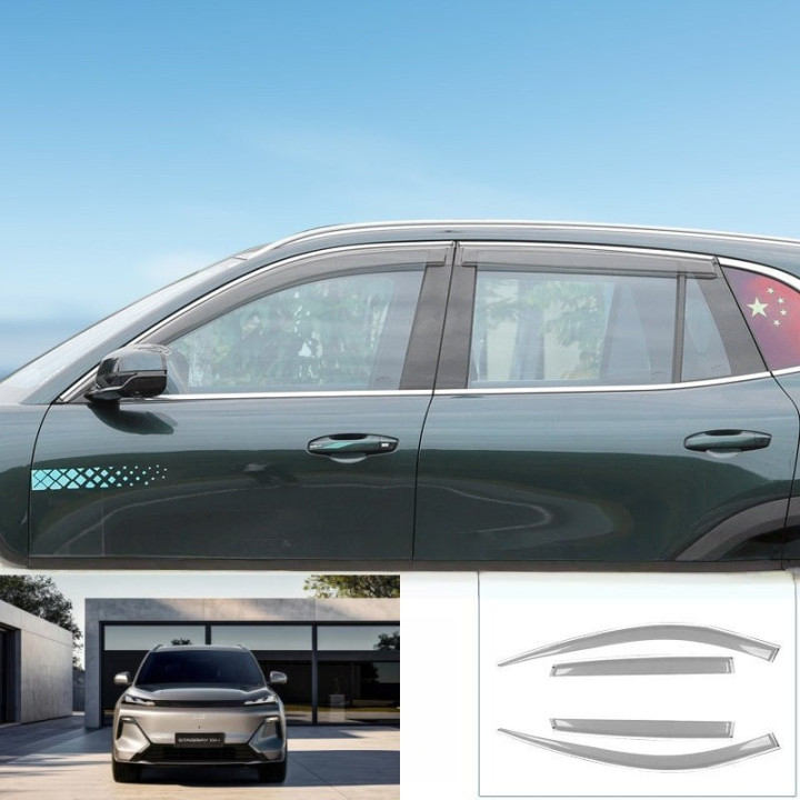 Window Visors Rain Guards for Geely