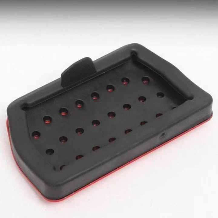 Brushed Aluminum Anti-Slip Performance Pedal Covers for Geely