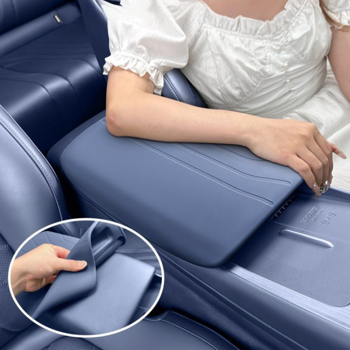 Silicone Center Console Armrest Cover for Geely EX5