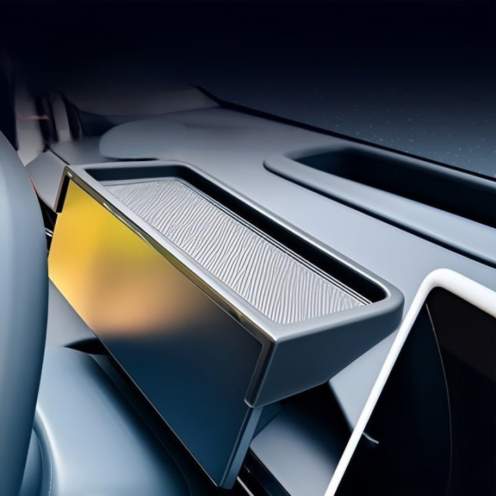 Dashboard Rear Storage Box with Sun Visor for Geely EX5