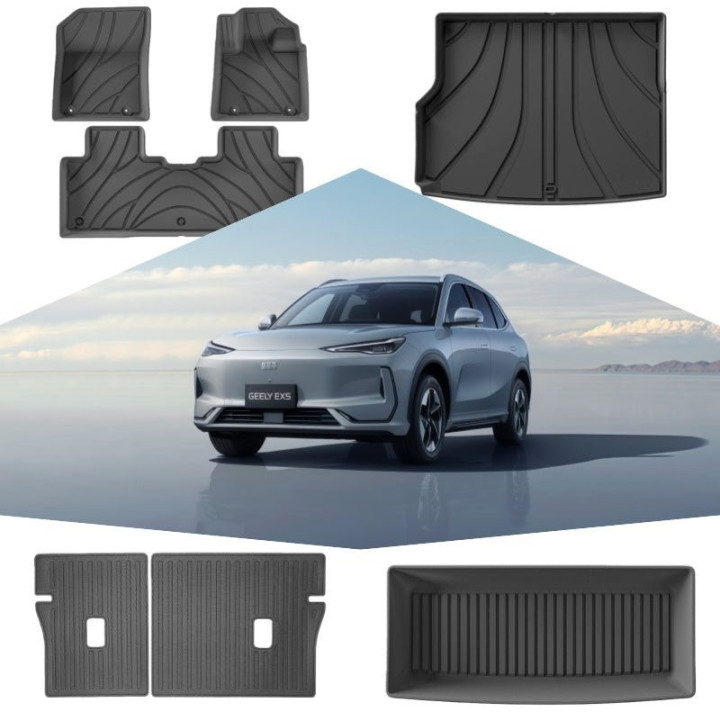 TPE Floor Mats & Trunk Mat for Geely EX5