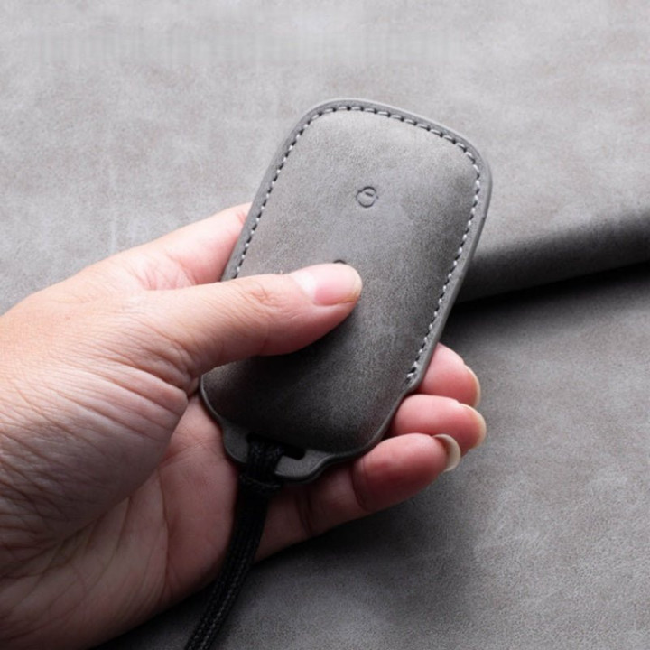 Genuine Leather Key Fob Cover for  Geely EX5/Geely Starray EM-i/Geely EX5 EM-I