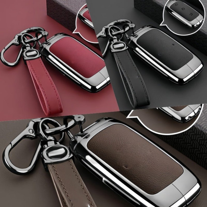 Glossy Metal Fob Cover for Geely EX5 / Starray EM-i / EX5 EM-I
