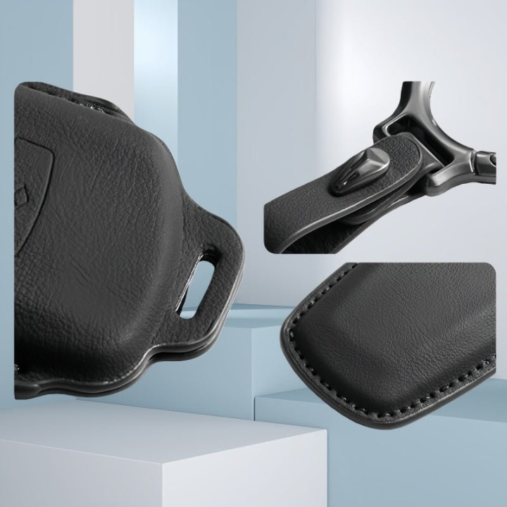 Leather Key Fob Cover for Geely EX5 / Geely Starray EM-i