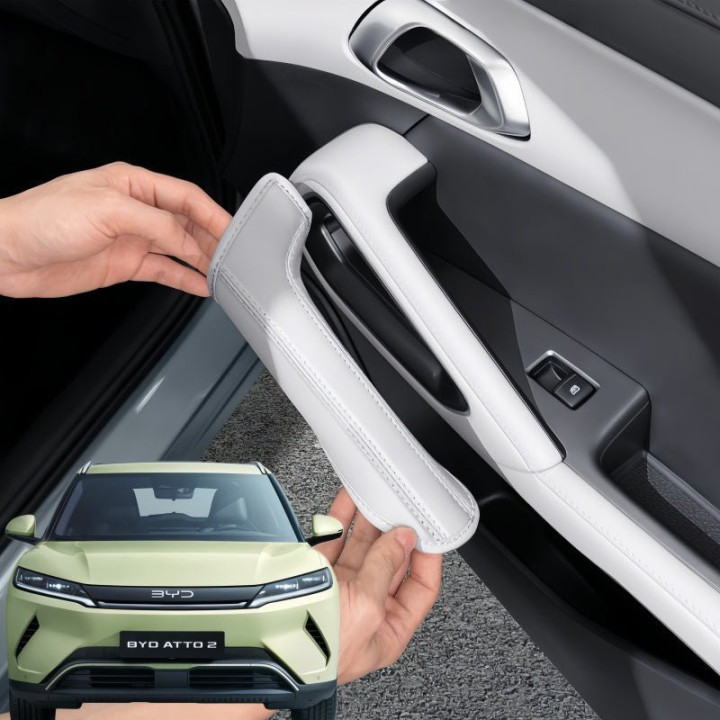 Leather Door Handle Cover for BYD ATTO 2