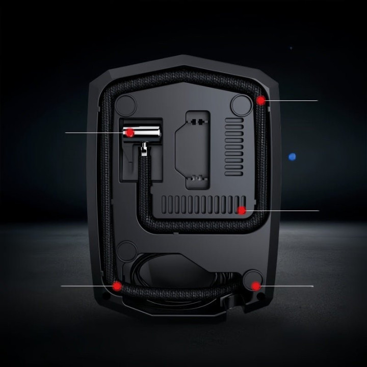 12V Car Tire Inflator for Xpeng/Zeekr/Geely/Leapmotor EVs