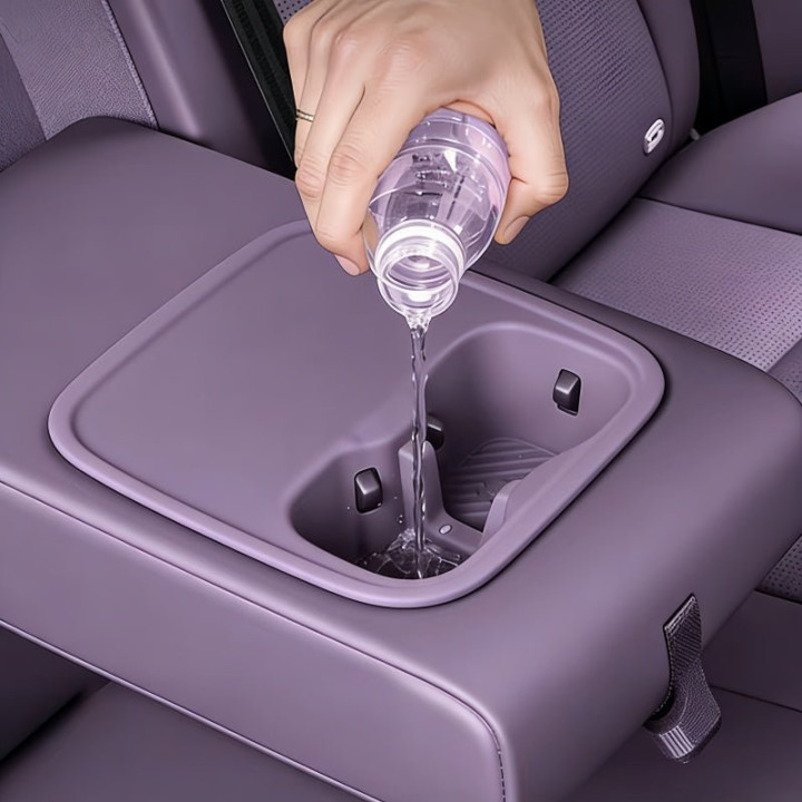 Rear Cup Holder Silicone Mat for Leapmotor B10