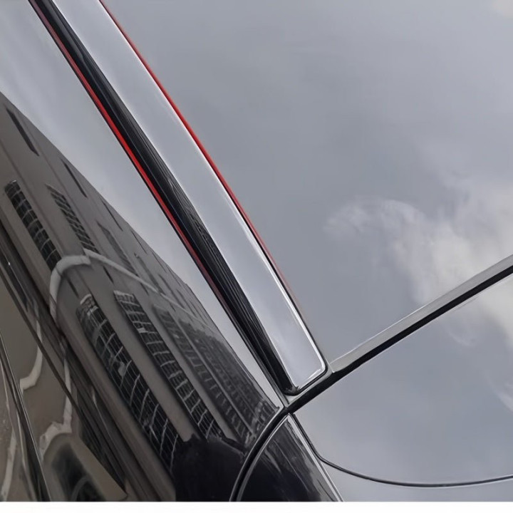 Gloss Black Roof Rail Trim for Zeekr 7X (2PCS)