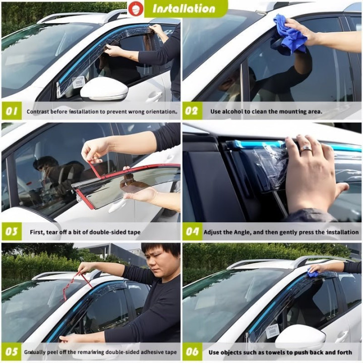 Window Visors for BYD Seal 6 DM-i/Touring
