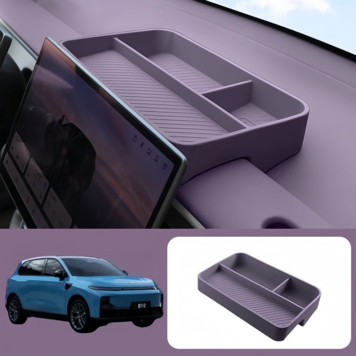 Tissue Box Behind Center Control Screen for Leapmotor B10