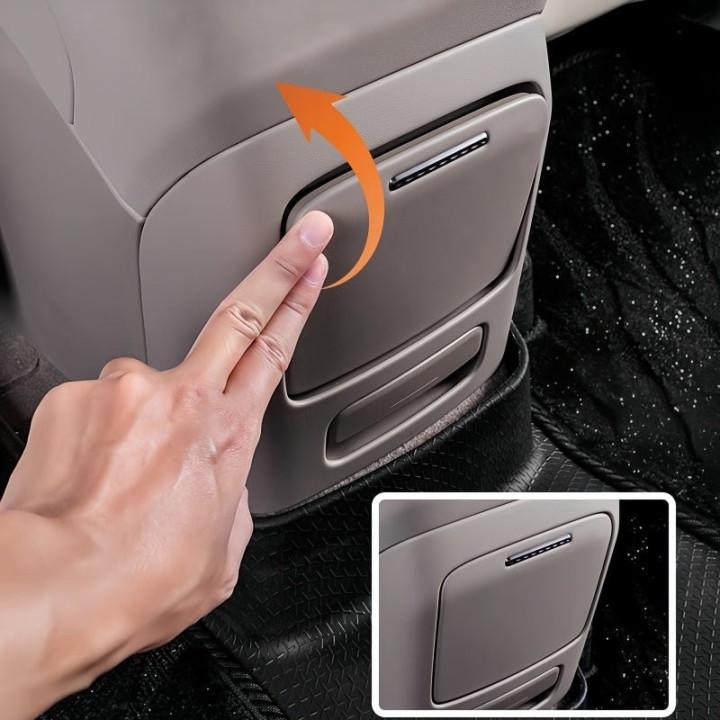Central Armrest Storage Box Silicone Organizer for Zeekr 7X