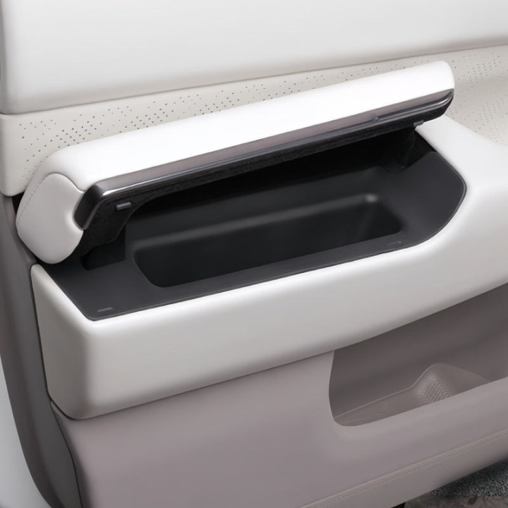 Door Hidden Storage Box Silicone Liner for Zeekr 7X (2Pcs)