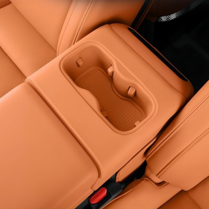 Second Row Armrest Cup Holder Liner for Leapmotor C10