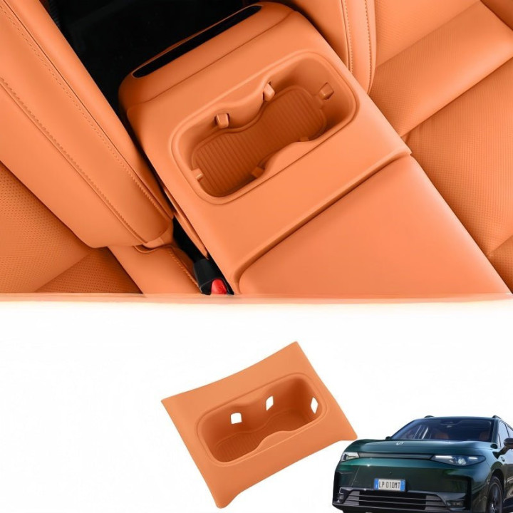 Second Row Armrest Cup Holder Liner for Leapmotor C10