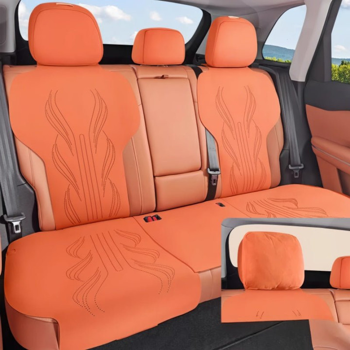 Alcantara Semi-Wrap Seat Cover for Leapmotor C10
