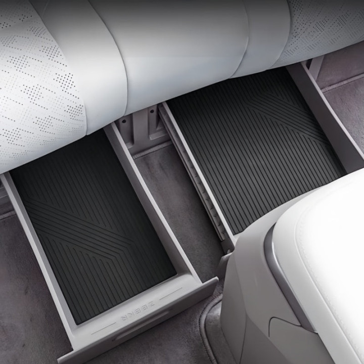 Second Row Under-Seat Storage Mat for Zeekr 7X (2 Pcs)