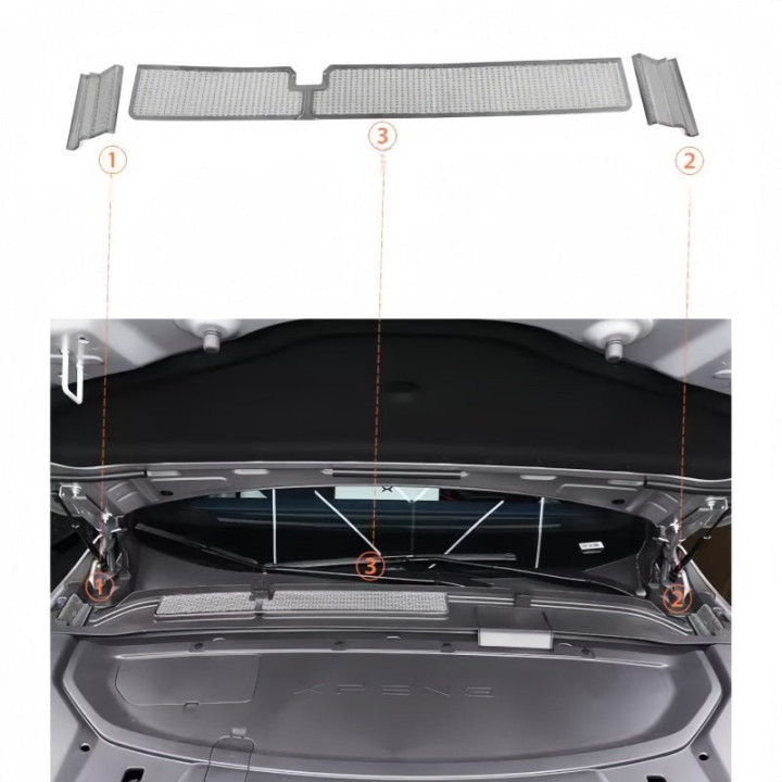 Front Grille Bug Guard / Mesh for XPeng G6