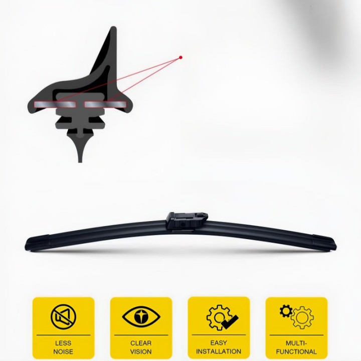 Custom Windshield Wiper Blades for Xpeng G6 G9 P7 P7+ 2023-2026