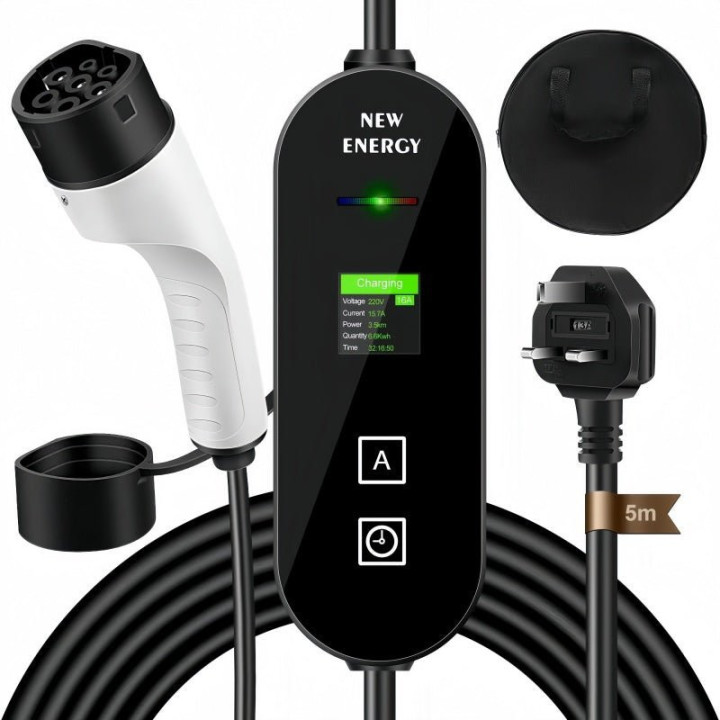 Type 2 Portable EV Charger for BYD Xpeng Zeekr Leapmotor Geely