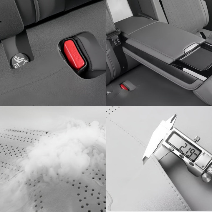 Premium Suede Seat Covers for Zeekr 001