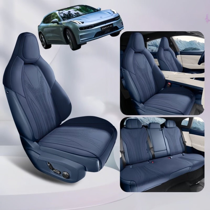 Premium Suede Seat Covers for Zeekr 001